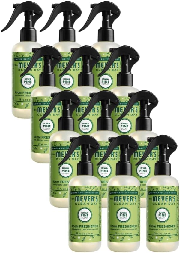 MRS. MEYER'S CLEAN DAY Room Freshener Iowa Pine 8 Fl Oz. (Pack of 12)