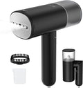 Handheld Steamer for Clothes 1200W Foldable Travel Steamer 20 Sec Preheat Garments Wrinkle Remover 120V Portable Hand Iron with 150ml Water Tank Clothes Steamer for Home Travel-Black