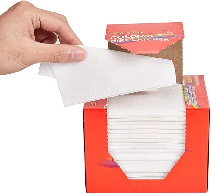 Color Absorber Sheets for Laundry Dye Catcher Sheets to Prevent Clothes From Smearing