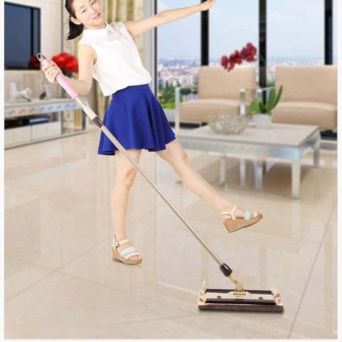 Professional Microfiber Hardwood Floor Mop Flat Mops WithReusable Washable Pads for Home and Office Wet Or Dry Floor Cleaning