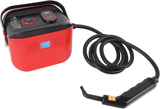 Handheld Steam Cleaner Portable Pressurized Steam Cleaner High Temperature Steamer Cleaning Machine For Home Car Detailing Kitchen Bathroom Floor Grout Furniture Tile (US Plug