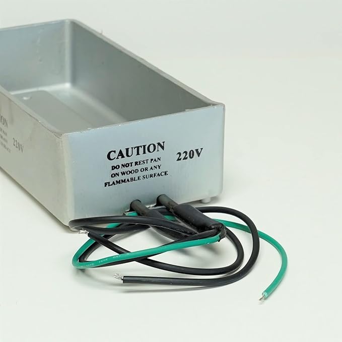 Supco 31-220 Cast Aluminum Condensate Remover Drain Pan 50 Ounce 220 Volts 160 Watts 10 x 4-1/2 x 3-3/8