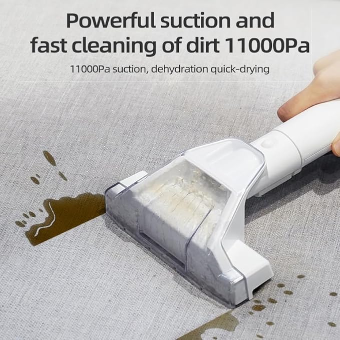 Portable Upholstery &amp Carpet Cleaner – Multi-Purpose Cleaning Machine for Sofas Mattresses and Interior Surfaces