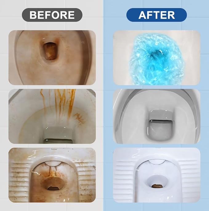 Deep Toilet Cleaner 2025 New Toilet Bowl Cleaner Foam Toilet Cleaner Upgrade Self Activating Powder for Toilet Bowl Cleaning Powerful Foaming Toilet Bowl Cleaner for Toilet Bowl Cleaning (3)
