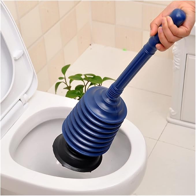 Toilet Plunger-Manual Toilet Vacuum Sucker Pipeline Dredger Sewer Drain Cleaner Toilet Pump Cleaner Clean Sinks Toilet Dredging Device