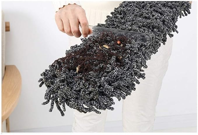 MopMicrofiber Floor Mop for Hardwood Cleaning 360 Rotating Dust Wet Mop with Aluminum Extended Handle Reusable Washable Mop Pads