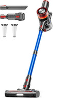 NADALY Cordless Vacuum Cleaner 600W 50Kpa 65Mins Vacuum Cleaners for Home Anti-Tangle Self-Standing Stick Vacuum with LED Display