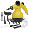 Steam Cleaner Handheld Steam Cleaner for Home 16-Piece Steam Cleaner Kit with Automatic Steam Switch Steamer for Kitchen Bathroom Living Room and Multi-Surface Deep Cleaning(Yellow)