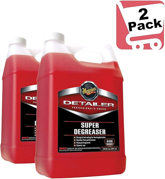 Meguiar's D10801 Super Degreaser - 1 Gallon (Pack 2)