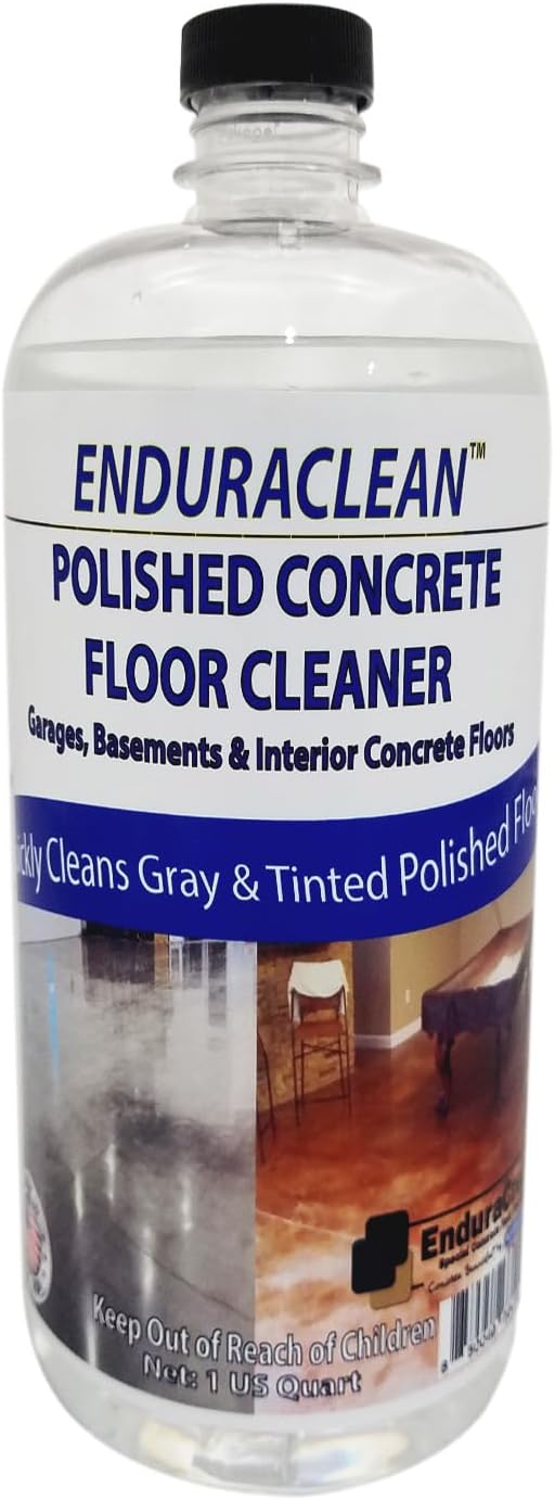 Marblelife EnduraCLEAN Ready-To-Use Polished Concrete Floor Cleaner Effective Basement Garage &amp Indoor Concrete Floor Cleaner Concrete Cleaner Cement Cleaner &amp Degreaser 32 oz