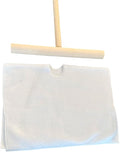 | Cuban Wood Mop | T Stick with Magic Microfiber Reusable Cloth Cuban Style Mop. Mops Floor Cleaning | trapeador de microfibra para piso