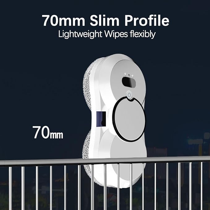 Automatic Water Jet Window Cleaner Robot Intelligent Home Automatic Window Cleaning Ultra-Thin Water Jet Window Cleaner Electric High-Level Double-Sided Glass Wiping