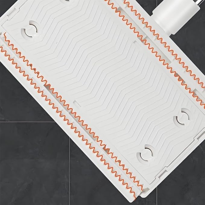 Snap Grip Mini Mop Stick with 39' HandleLazy Mop Wet and Dry Disposable Clip on Dust Mop with 10 Reusable Cloths No Wash Wet &amp Dry Floor Cleaner for Gaps Tile