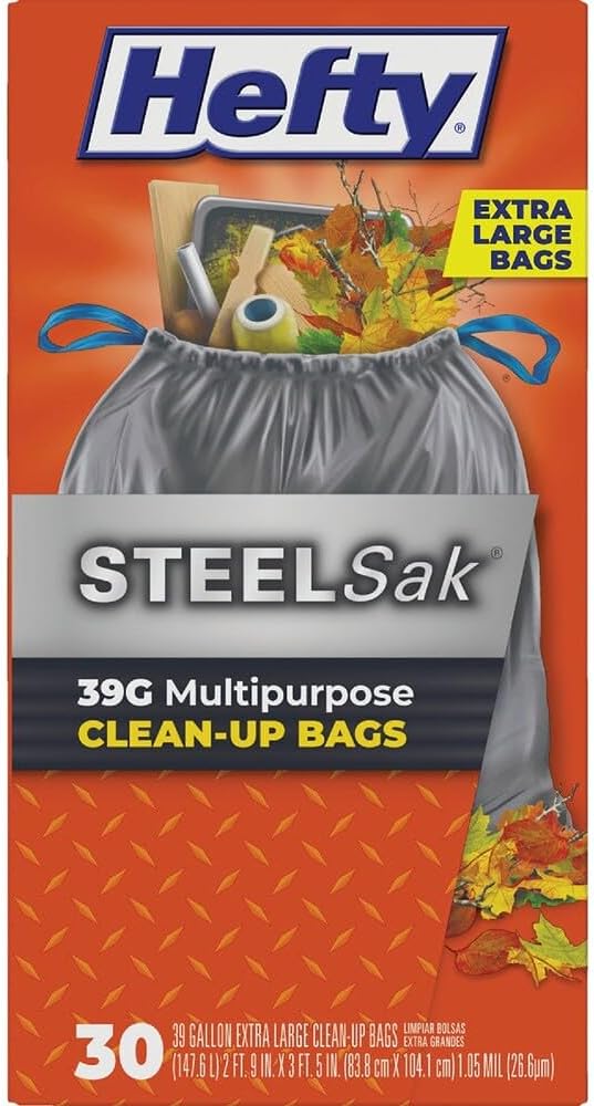 Trash Bag 39gl 28pk Draw
