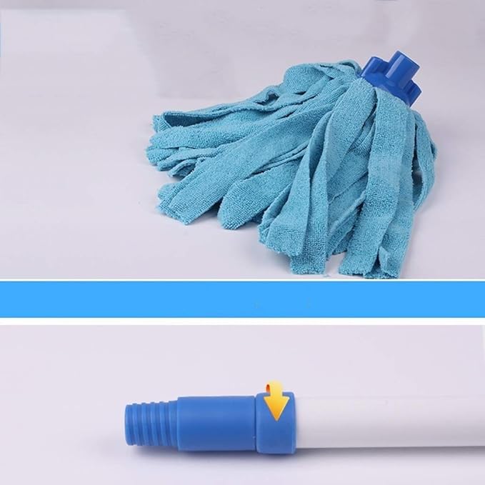 Microfiber Cloth Microfiber Mop Hand-Free Washing Mop Floor Cleaning Dust Mops with Removable Washable