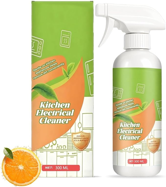 Electrolyzed Ion Kitchen Cleaner Spray Multi-purpose Household and Kitchen Cleaning Spray Multi Purpose Cleaner for Hold Oven Stove Range Hood Easy Cleaning Household Item (1 Medium)