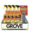 4x Goo Gone Pro-Power Gel Adhesive Remover 24 oz Bundle with Utility Scraper – Clings to and Lifts Sticky Residue Grease and Grime from Surfaces – Gift Set (5 Items).