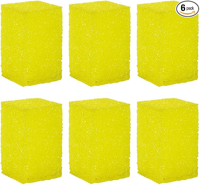 S.M. Arnold Sure Scrub 2.0 Sponges 6-Pack Durable Versatile Cleaning Tools for Auto Home &amp Industrial Use 3x3x5 High-Efficiency Multipurpose Sponges Ideal for Car Detailing &amp General C