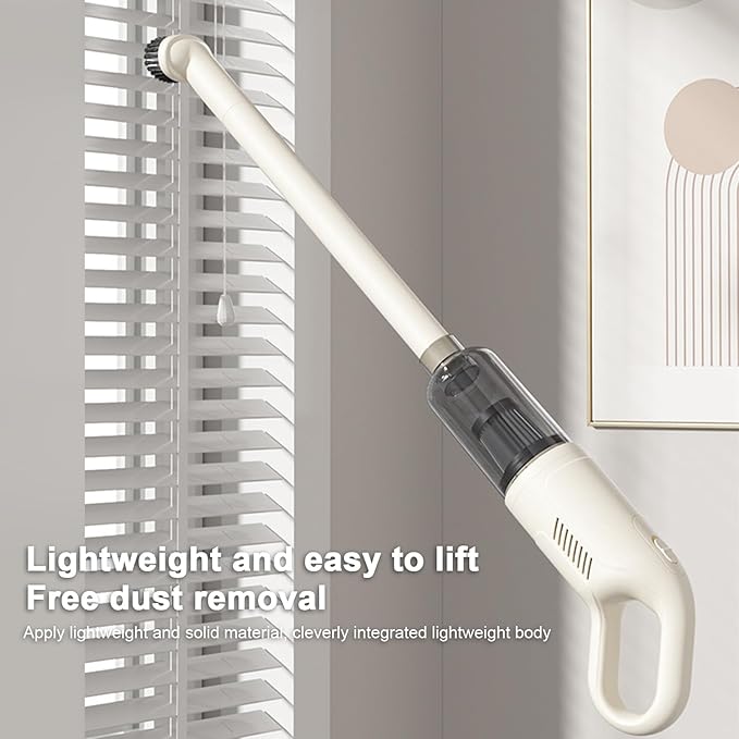 Powerful Suction Stick Vacuum Handheld Cordless Vacuum Cleaner Multi-Purpose Dust Blower for Hard Floors Carpets Cars Home Cleaning Lightweight Portable Stick Vacuums for Daily Use
