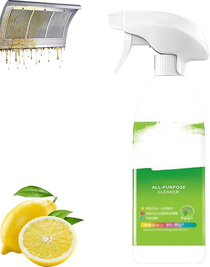 500ml Household Efficient All-Purpose Cleaner Detergente Multiuso Efficiente per La Casa Kitchen Heavy Oil Foam Cleaner For Oven Stove and Range Hood (1 pcs)
