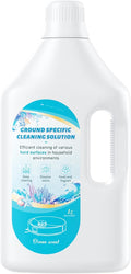 2.5L Floor Cleaning Solution Compatible with Roborock/Eufy/iRobot/Ecovacs/Dreame/Shark Fragrance Deodorization Deep Cleans for Multiple Hard Floors (2.5 Liter 【Fresh Ocean】)