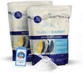 Dishwasher Powder Detergent with Phosphate(Pack of 2). The Best Dishwasher Detergent for Spotless Dishes in Hard Water! ALL-IN-ONE (Soak Wash &amp Rinse)(7.5 lbs.)