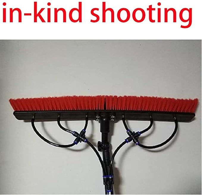 Water Fed Telespole Window Cleaning Extendable Brush Outdoor Window Solar Panel Cleaning High Window Cleaning Tools/7.2M