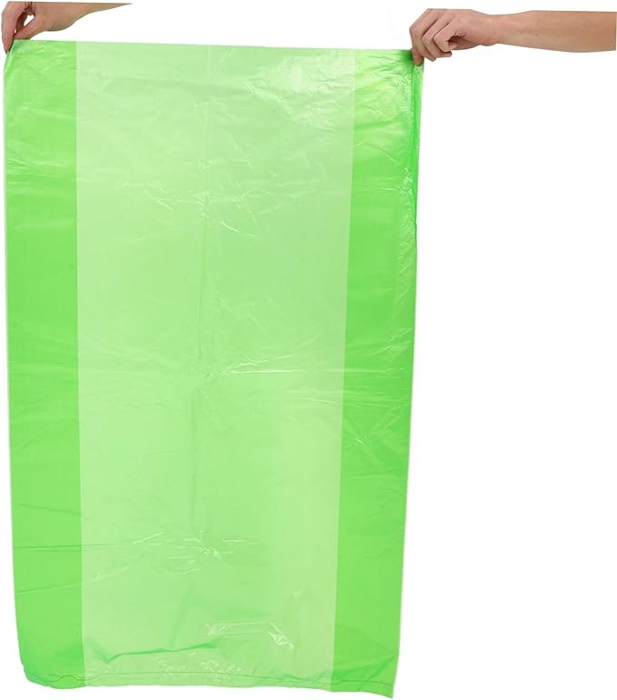 50pcs Thickened Tear-resistant Garbage Bags Large Kitchen Trash Bags for Bathroom Bedroom Office Hotel Use PE Material Liners