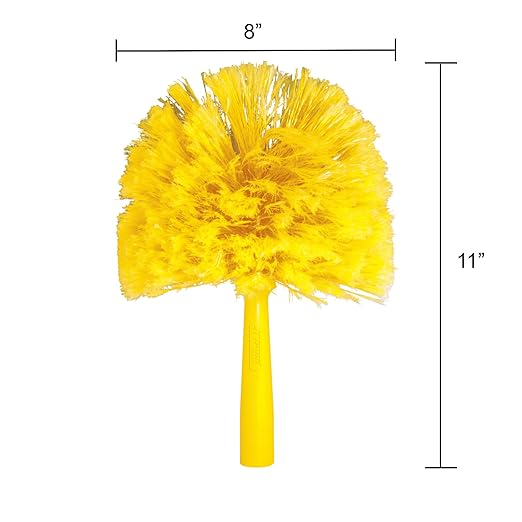 JT Eaton Yellow Duster Replacement Head for Corners and Crevices 7 x 6 Case of 12