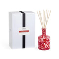 LAFCO New York Signature Reed Diffuser Tomato Season - 15 oz - Up to 9 Months Fragrance Life - Reusable Hand Blown Glass Vessel - Natural Wood Reeds - Made in The USA