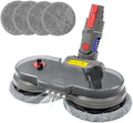Electric Wet Dry Mopping Head Compatible with Dyson V6 V7 V8 V10 V11 V15 Vacuum Cleaner Mop Attachment with Removable Water Tank (Color : V7 V8)