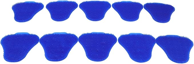10pcs Urinal Screen Fresheners Anti-Splash Air Freshener Urinal Screen Mat for Toilet (Blue)