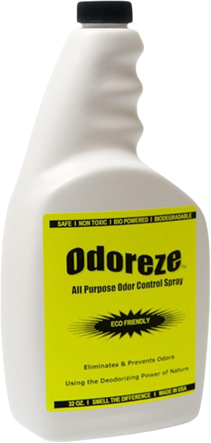 Natural Probiotic House Odor Eliminator &amp Cleaner Spray: 32 oz. Concentrate Makes 128 Gallons to Clean Smell Inexpensively