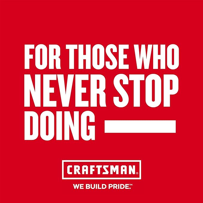 CRAFTSMAN V20 Stick Vacuum Cordless Rechargeable3 Speed Lightweight Powerful Suction Brushless Extended Runtime Battery and Charger Included (CMCVS501M1)
