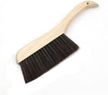 Whisk Broom Hand Held Hand Broom Wood Drafting Brush Soft Bristles Not Easy to Fall Off Bench(Bed Brush C)