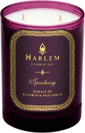 HARLEM CANDLE CO. Speakeasy - Luxury Scented Soy Candle 11 oz - 80-Hour Burn Time | Palo Santo Cardamom Incense Bourbon Tobacco and Patchouli | Scented Candles for Home