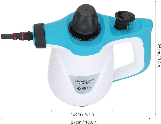 Handheld Steam Cleaner 350ml Steam Cleaner with Accessories Powerful Steamer Multipurpose Portable Steam Cleaners for Home Use (US Plug 110V)