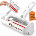 Pet Hair Remover Roller - Reusable Lint Roller for Dog &amp Cat Hair on Furniture Couch Carpet Clothing - Eco-Friendly Portable Fur Remover Tool (White)