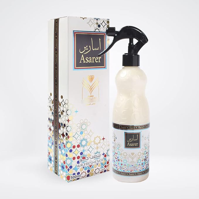 ††† Upscale Perrfume &amp Oud co. Asareer Air Freshener - 16.9FL.OZ Fabric spray - Natural Aged Oud Scent - Odor Fighting Room Spray - long lasting Aroma for home