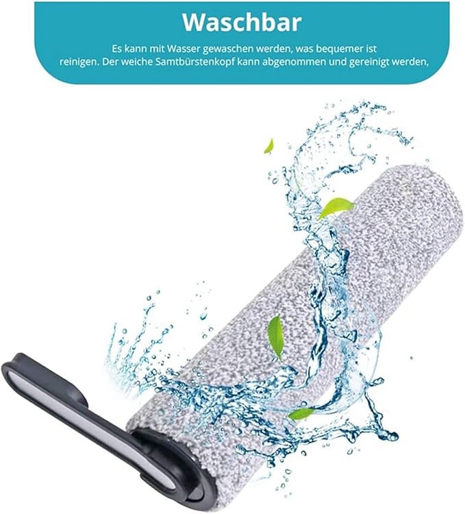 Roller Brush and Vacuum Cleaner Filter Compatible with Tineco Floor One S5 Cordless Wet and Dry Vacuum Cleaner
