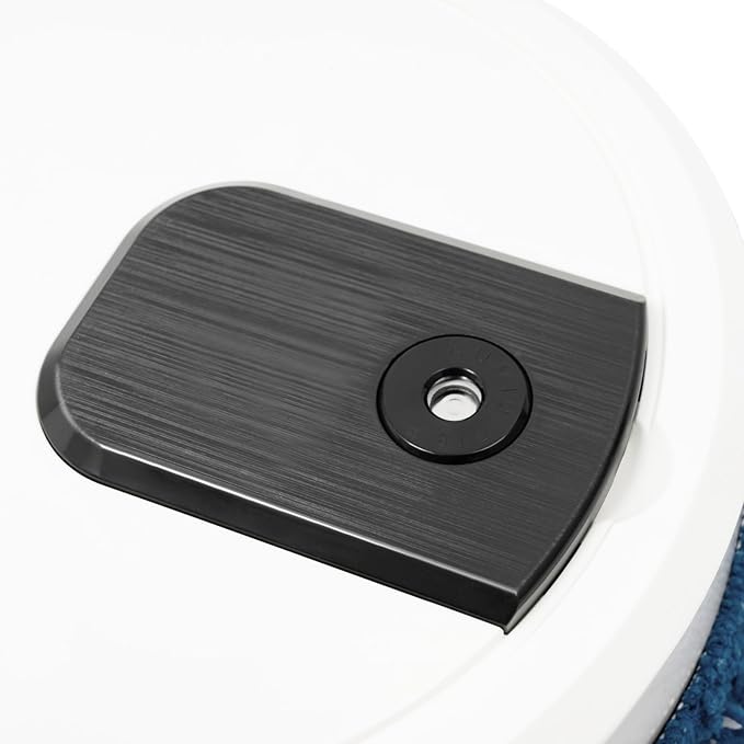 Mopping Machine Sweeping Robot Wet and Dry Dual-Purpose Mopping Machine with 4 Gears Automatic Mopping Machine for Wood Floor Marble Floor Tile Floor and Other Various Floor (White)