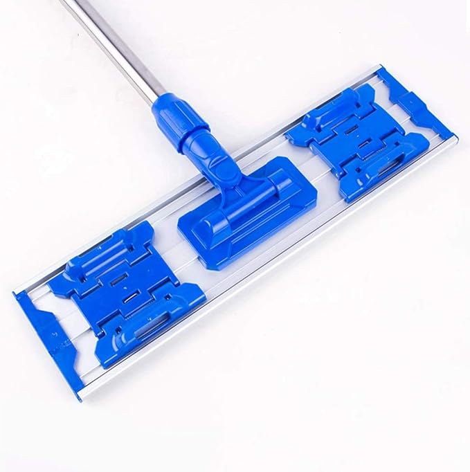 MopMicrofiber Hardwood Floor Mop - Stainless Steel Handle with Extension and Reusable Pads for Wet or Dry Cleaning