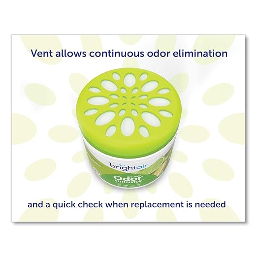 BRIGHT Air 900248 Super Odor Eliminator Zesty Lemon and Lime 14 oz (Case of 6)