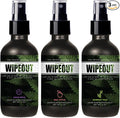 Chronic Wipeout Smoke Smell Eliminator for Home Cars Clothes &amp More | Smoke Odor Eliminating Spray for All Kinds of Strong Smoke Gifts for Smokers - Apple Bamboo Teak &amp Sugar Cookie 3 Pac