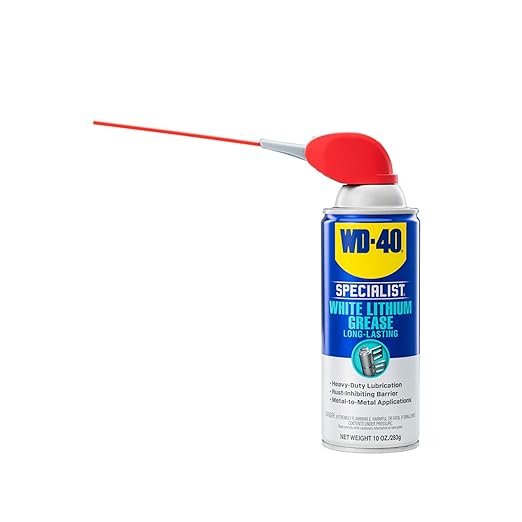 WD-40 Specialist Contact Cleaner Spray 11 oz. [6-PACK] Specialist White Lithium Grease Spray with SMART STRAW SPRAYS 2 WAYS 10 OZ [6-Pack]