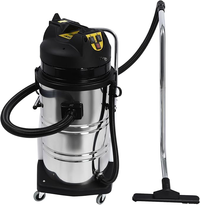 2110W 80L Portable Carpet Cleaner Machine 3 in 1 Carpet Spraying Floor Brush Cleaner Extractor Upholstery Wet Dry Vacuum Cleaner Portable Carpet &amp Upholstery Spot Cleaner for Hotels Offices