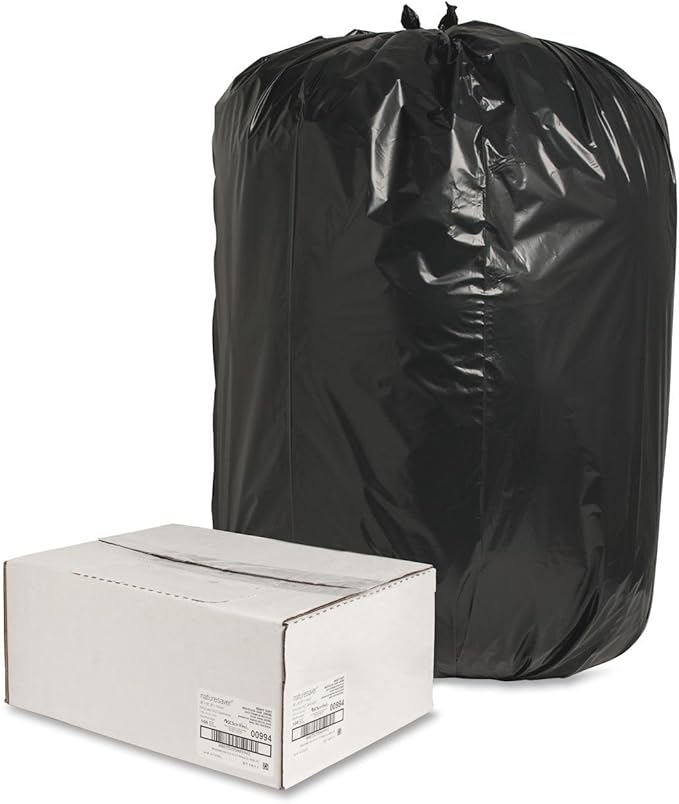 Black Low-Density Recycled Can Liners