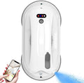 Window Cleaner Robot with Auto Water Spray2800Pa Strong Suction Electric Intelligent Glass Cleaning Roboticfor Outdoor/Indoor All Smooth Surface with APP &amp Remote Dual-Control