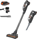 BLACK+DECKER POWERSERIES 20V MAX Cordless Stick Vacuum Cleaner Household Vacuum Cleaners for Hardwood Floors and Carpet LED Lights Detachable Anti-Tangle Lightweight Bagless (BHFEA18D1)