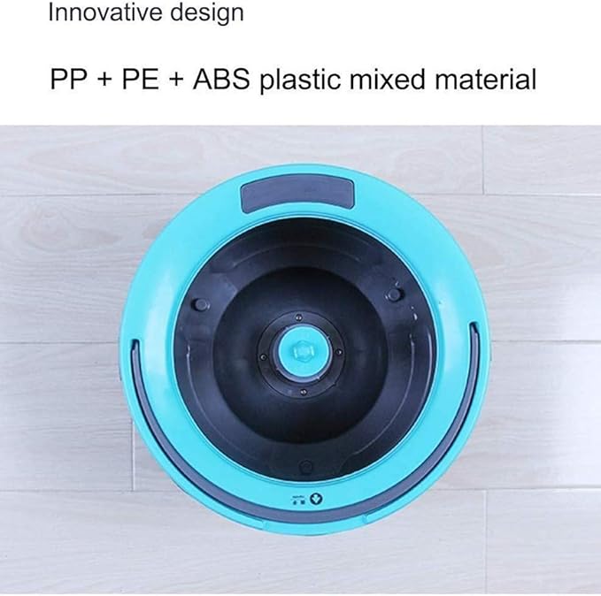 Home Spin Mop Bucket with Wringer System Cleaner Dry and Wet Handsfree Floor Cleaning